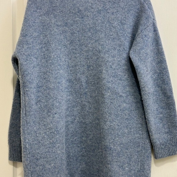 Long wool cardigan - Picture 2 of 2